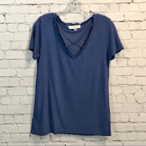 Urban Outfitters Proj. Social T T-shirt blue sz S - Picture 3 of 7